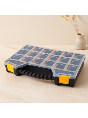 Akıllı Bayi 18 Bölmeli Mega Organizer Kutusu
