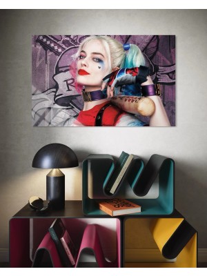 Baskı Perisi Modern Sanat Cam Tablo 644