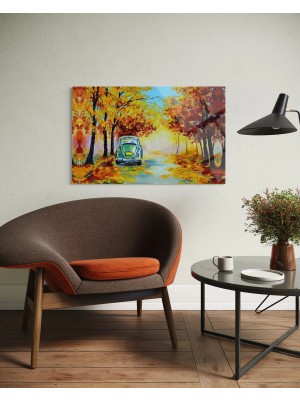 Baskı Perisi Modern Sanat Cam Tablo 620