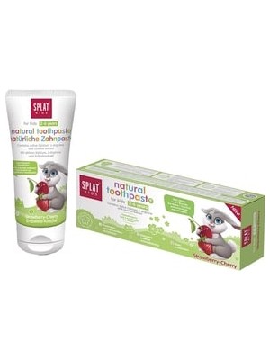 Montreal Splat Kids Çilek&kiraz Tadında Doğal Diş Macunu 50 ml ( 1 Adet )