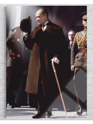Baskı Perisi Atatürk Cam Tablo 179