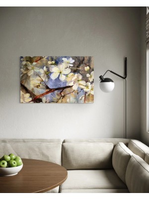 Baskı Perisi Modern Sanat Cam Tablo 630