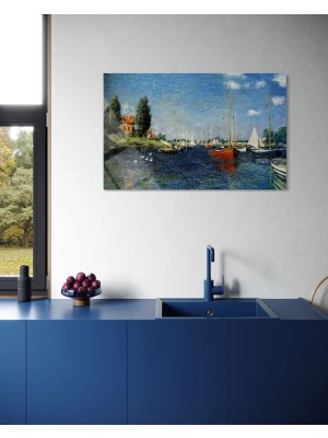 Baskı Perisi Modern Sanat Cam Tablo 618