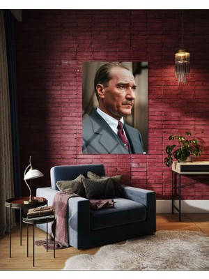 Baskı Perisi Atatürk Cam Tablo 189