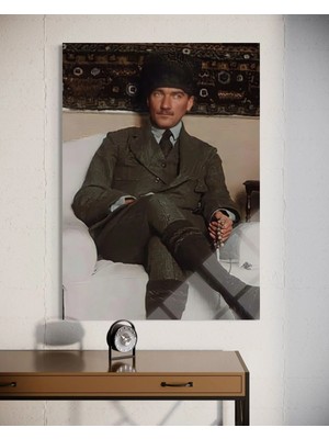 Baskı Perisi Atatürk Cam Tablo 198