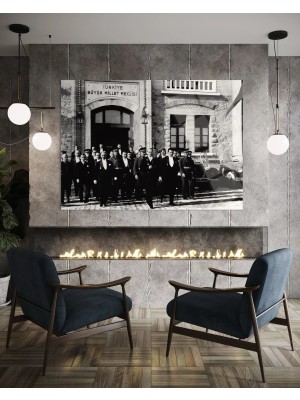 Baskı Perisi Atatürk Cam Tablo 137