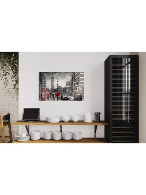 Baskı Perisi Modern Sanat Cam Tablo 616