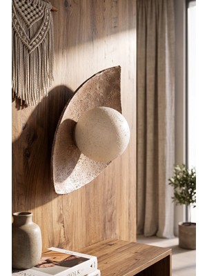 HMY Design Handmade Wabi Sabi Kardon Beton Aplik - Eclipse