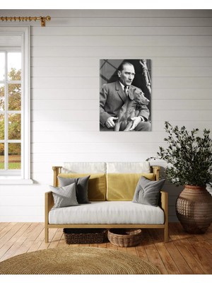 Baskı Perisi Atatürk Cam Tablo 167