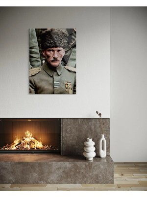 Baskı Perisi Atatürk Cam Tablo 111