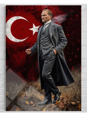 Baskı Perisi Atatürk Cam Tablo 157