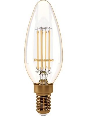 1001 E14 Fil Lamba, Sarı Işık 4W 360LM 2000K Gold