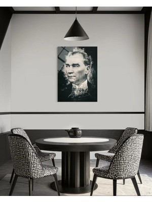 Baskı Perisi Atatürk Cam Tablo 164