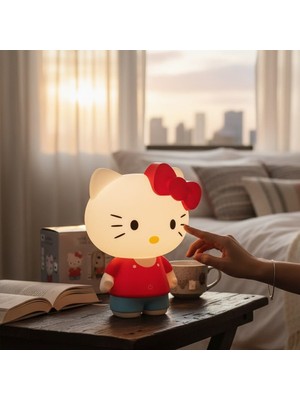 Hediyesahibi Hello Kitty Şarjlı Masa Lambası