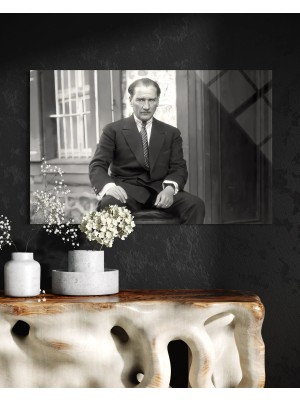 Baskı Perisi Atatürk Cam Tablo 130