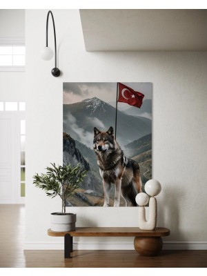 Baskı Perisi Bozkurt Cam Tablo 118