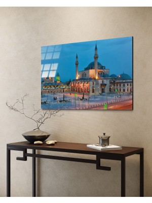 Baskı Perisi Selimiye Cami (Konya) Cam Tablo (108)