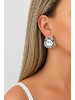 Nuva Atelier Cyvore Silver Küpe
