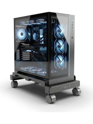 1001 Roller Tekerli Bilgisayar Kasa Standı - Pc Stand - RLR50 (Small)