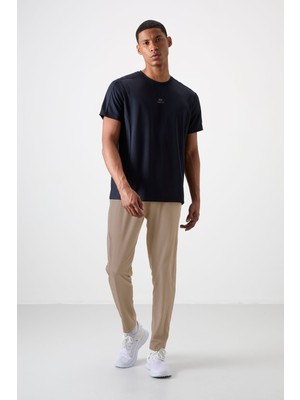 Tommy Life Bej İnce Yumuşak Comfort Fit Erkek Eşofman Alt - 82119