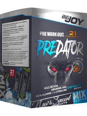 1001 Sports Predator Go! Mix 17GX21 Adet 1 Paket(1 x 357 G)