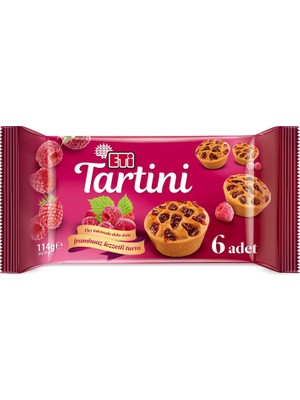 1001 Tartini Frambuazlı Turta 114 G Tekli Paket