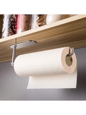 1001 Çelik Kağıt Rulo Havlu Askılığı/havluluk - Kendinden Yapışkanlı - Model: Berlin - Inox