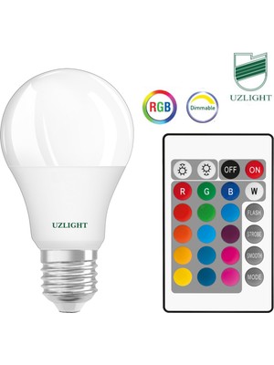 1001 Rgb Kumandalı 10W LED Ampul