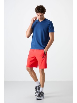 Tommy Life Fiesta Gizli Fermuar Arka Cepli Bağcıklı Standart Kalıp Erkek Şort - 81136