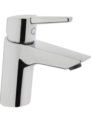 1001 Marin S A42456 Lavabo Bataryası, 115 mm Yükseklik, 9 L/dk Akış Hızı, Krom