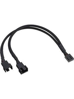 1001 5025 Fan Çoklayıcı Y Pwm 4 Pin Splitter Çoklayıcı Switch Kablosu