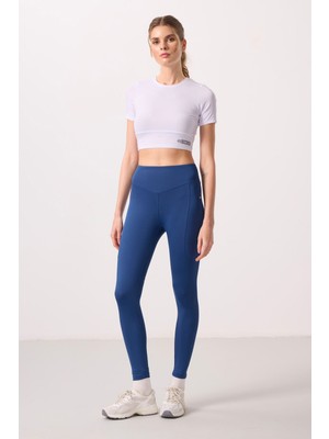 Tommy Life Parlament Standart Fit Esnek Performans Kadın Tayt - 94666