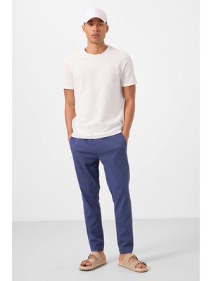 Tommy Life Parlament Standart Fit Dokuma Hafif Esnek Chino Erkek Pantolon - 82179