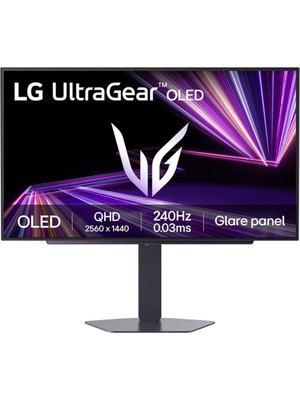 1001 Gx7 27GX704A-B 27" 0.03MS (Gtg) 240Hz (Hdmı-Display) Displayhdr True Black 400 Glare Paneli Qhd (256