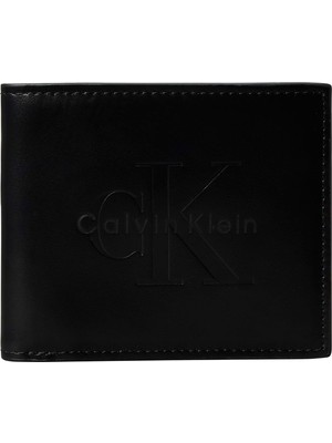 1001 Klein Bold Bıllfold Cüzdan Erkek Black Tek Beden