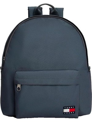 1001 Hilfiger Erkek Sırt Çantası, Downtown Grey, Tek Beden