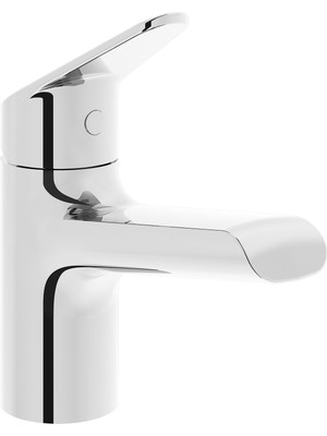 1001 Serenity A42912 Kısa Lavabo Bataryası Krom