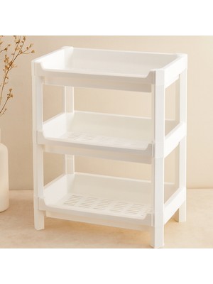 Aydogan's Ayd 3 Katlı Geniş Sepet Organizer Raf Ünitesi 510X205X685 mm