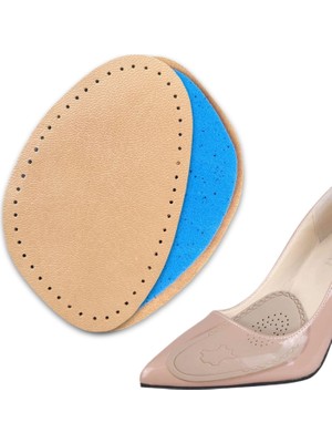 1001 Numara Küçültme Pedi, Deri Ön Yarım Tabanlık, Stiletto Kaydırmaz Ayakkabı Tabanlığı, 1 Ç