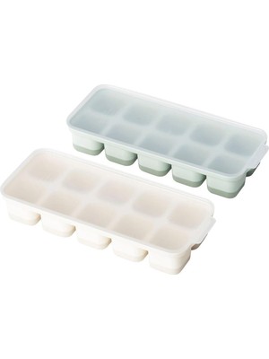 1001 Ikea 20 cm Spjutrocka 2 Adet Renkli Kapaklı Buz Kalıbı Plastik 88840429580