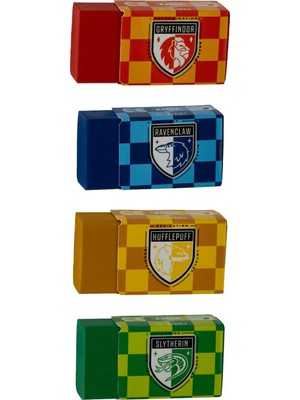 1001 Deep Silgi - Harry Potter Damalı 4lu Set