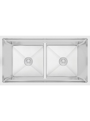 Crauf Evye Vertice | 95CM - Platinum Satin (Inox)