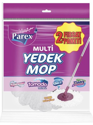 1001 Parex Multi Yedek Mop 2'li