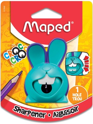1001 Maped Croc Innovation 1 Delikli Kalemtıraş - Hareket Halindeyken Bileme - Verimli, Keskin Kaplama