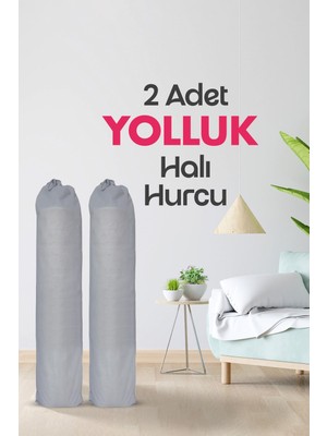 1001 Halı Hurcu, Halı Saklama Kılıfı, Halı Organizeri (Gri, Yolluk Hurcu)