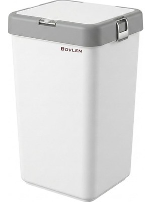 1001 40 Litre Tekli Çamaşır Sepeti - Çöp Sepeti - Büyük Boy Çöp Kutusu - Dekoratif Çöp Sepeti
