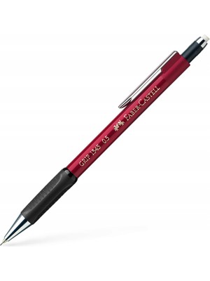 1001 Grip 1345 Versatil Kalem, 0.5 Mm, Bordo, Ergonomik Tutuş, Yaylı Uç, Uzun Silgi, Modern Tasarım
