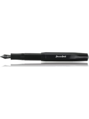 1001 Kaweco 10000650 Klasik Sport Kaligrafi Dolma Kalem, 1.5 mm Uç Siyah