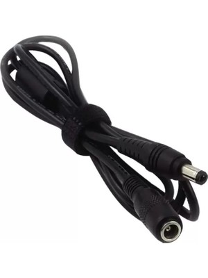 Motto Ticaret Powermaster Notebook Adaptör Erkek-Dişi Uzatma Kablosu 5.5x2.5 Uç