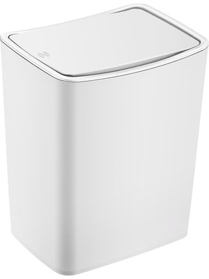 1001 Smartware Touch Çöp Kovası 4 Lt Beyaz